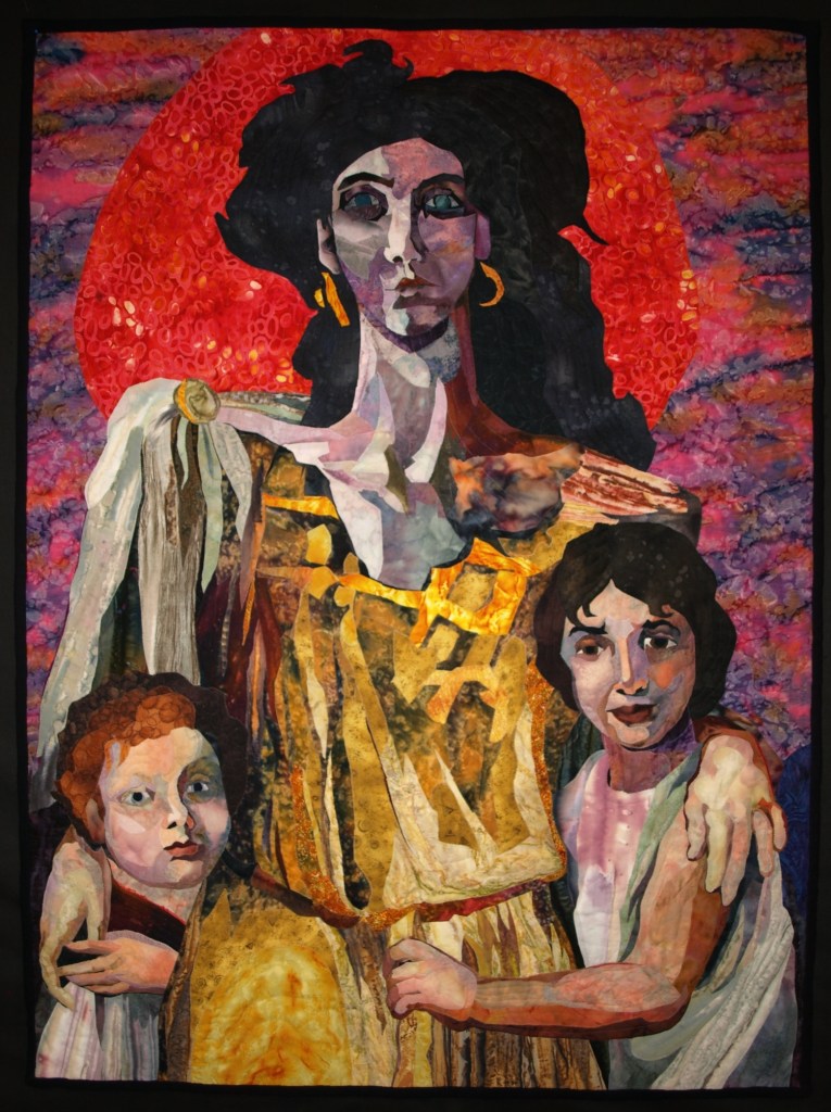 Medea and Sons quilt by Marilyn Belford