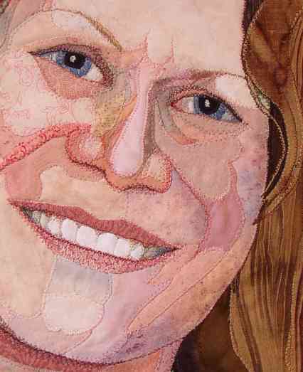 Frances Larkey: Detail - Face
